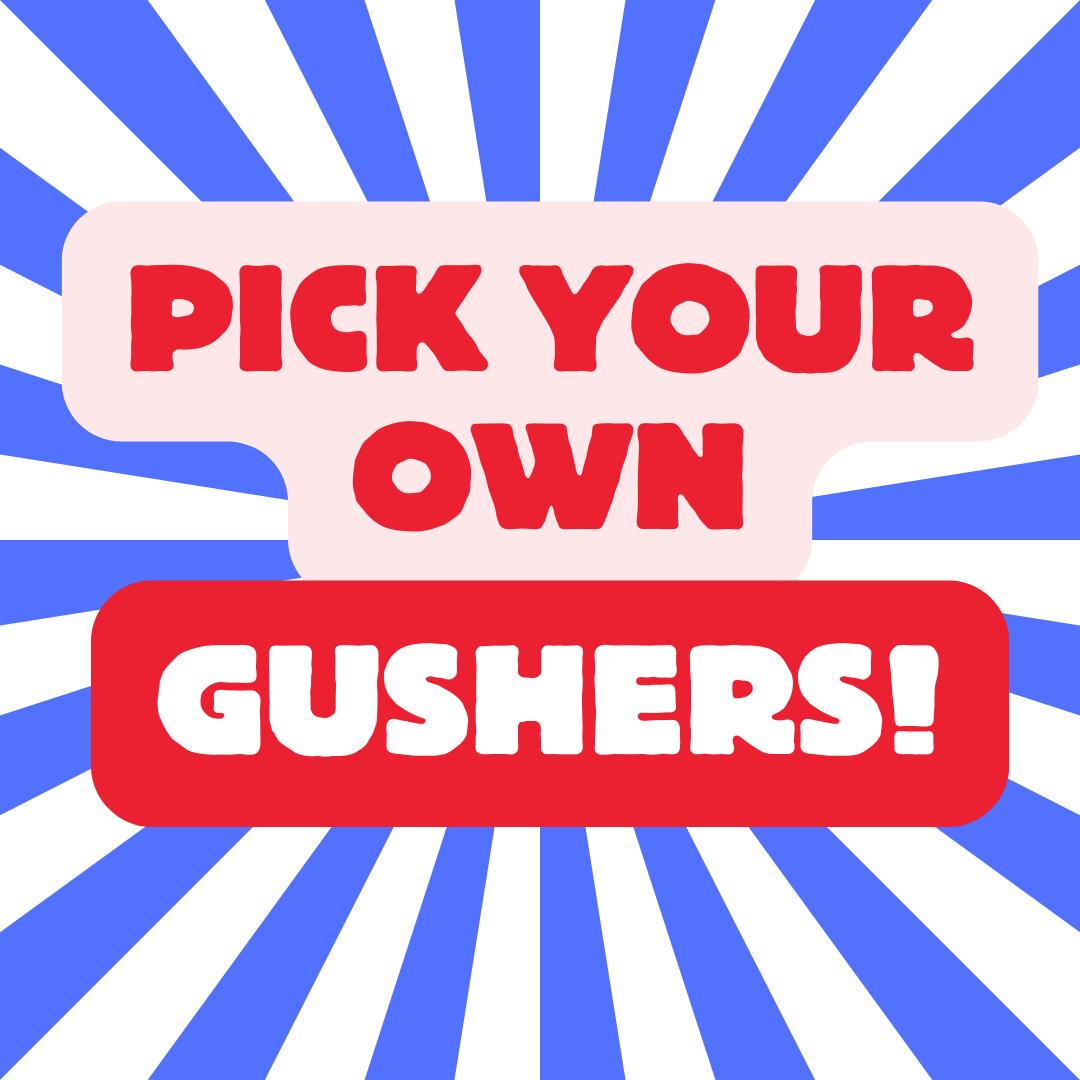 Pick your own 4 Pack of 8oz Gushers!